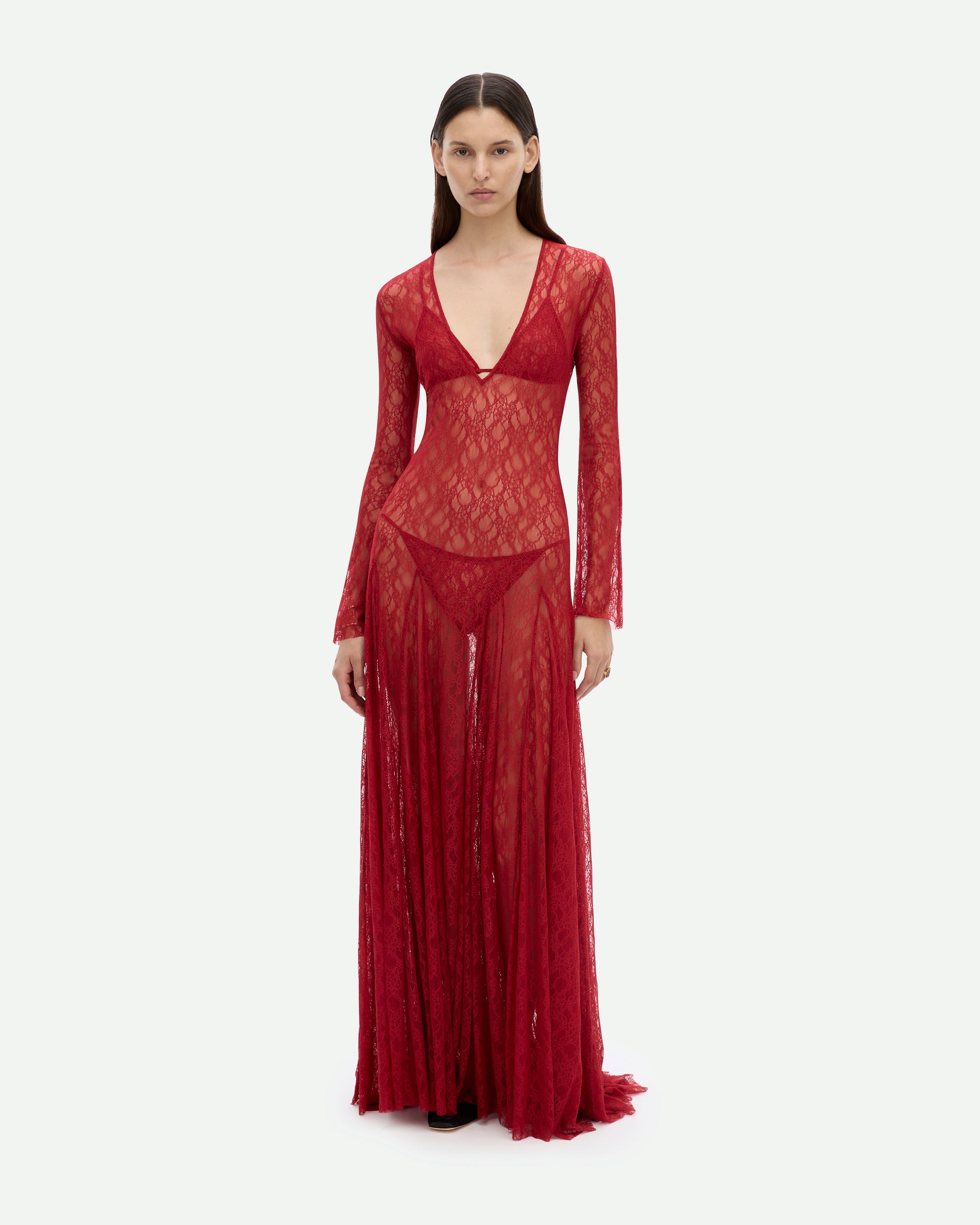 Cold Type Dress - Jam