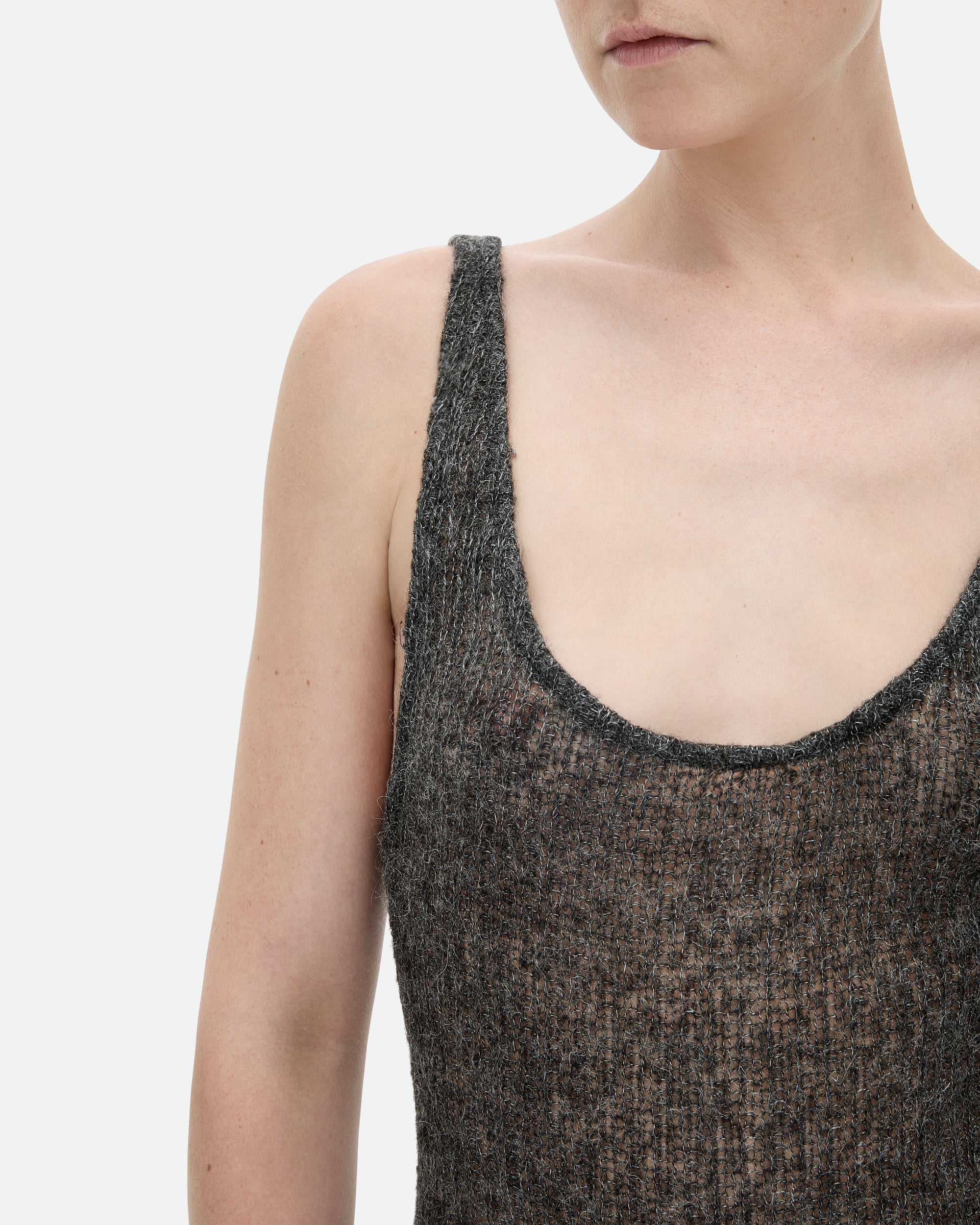 Temperance Dress - Silver Melange
